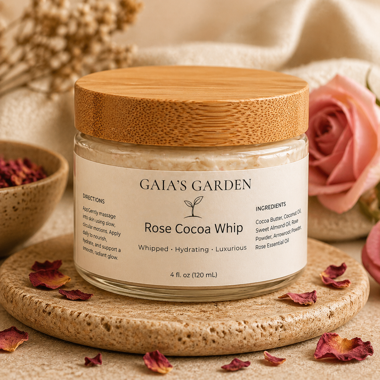 Rose Cocoa Whip