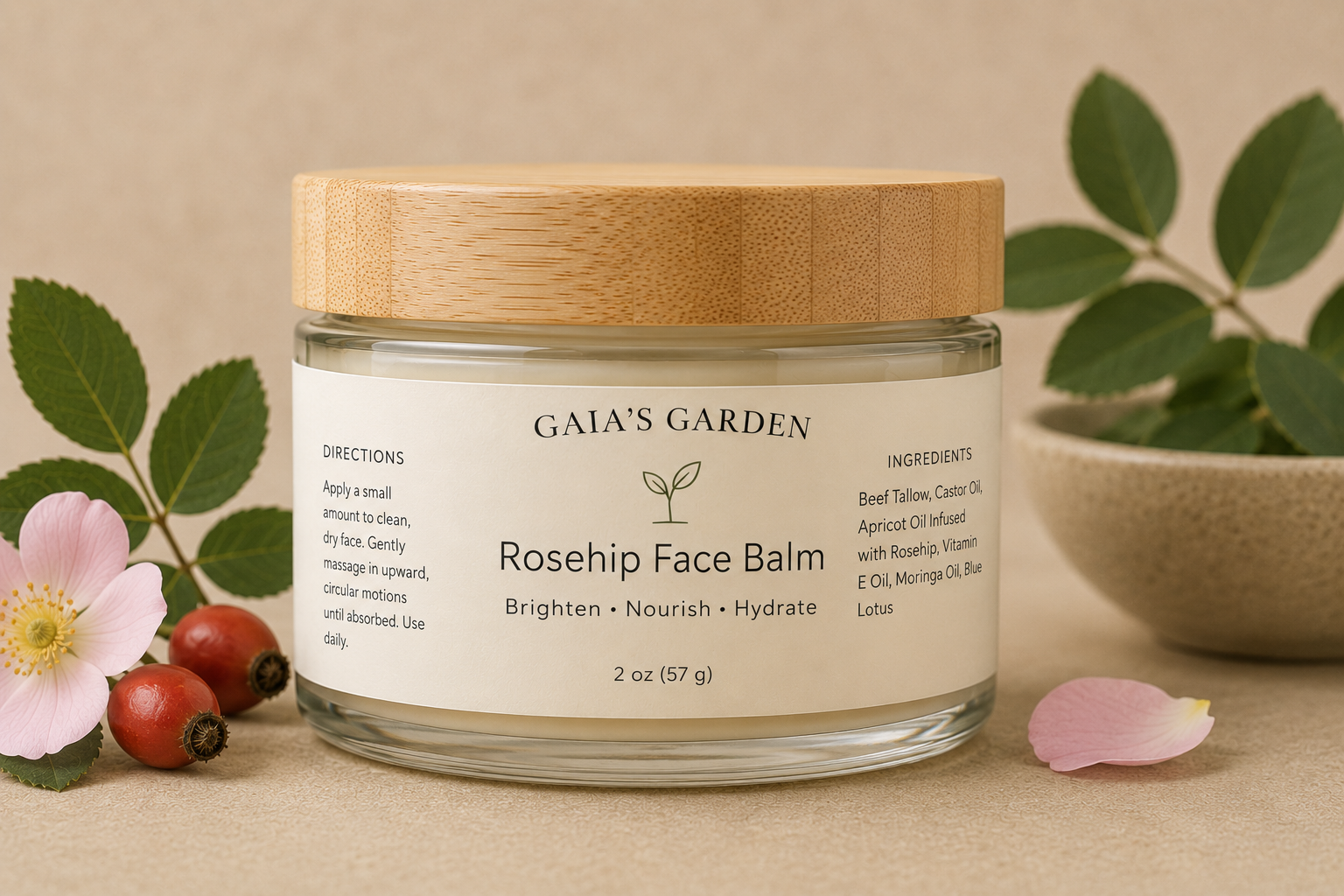 Rosehip Face Balm