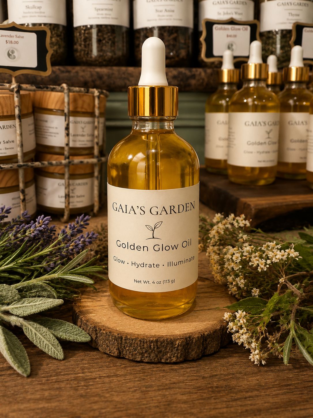 Golden Glow Oil