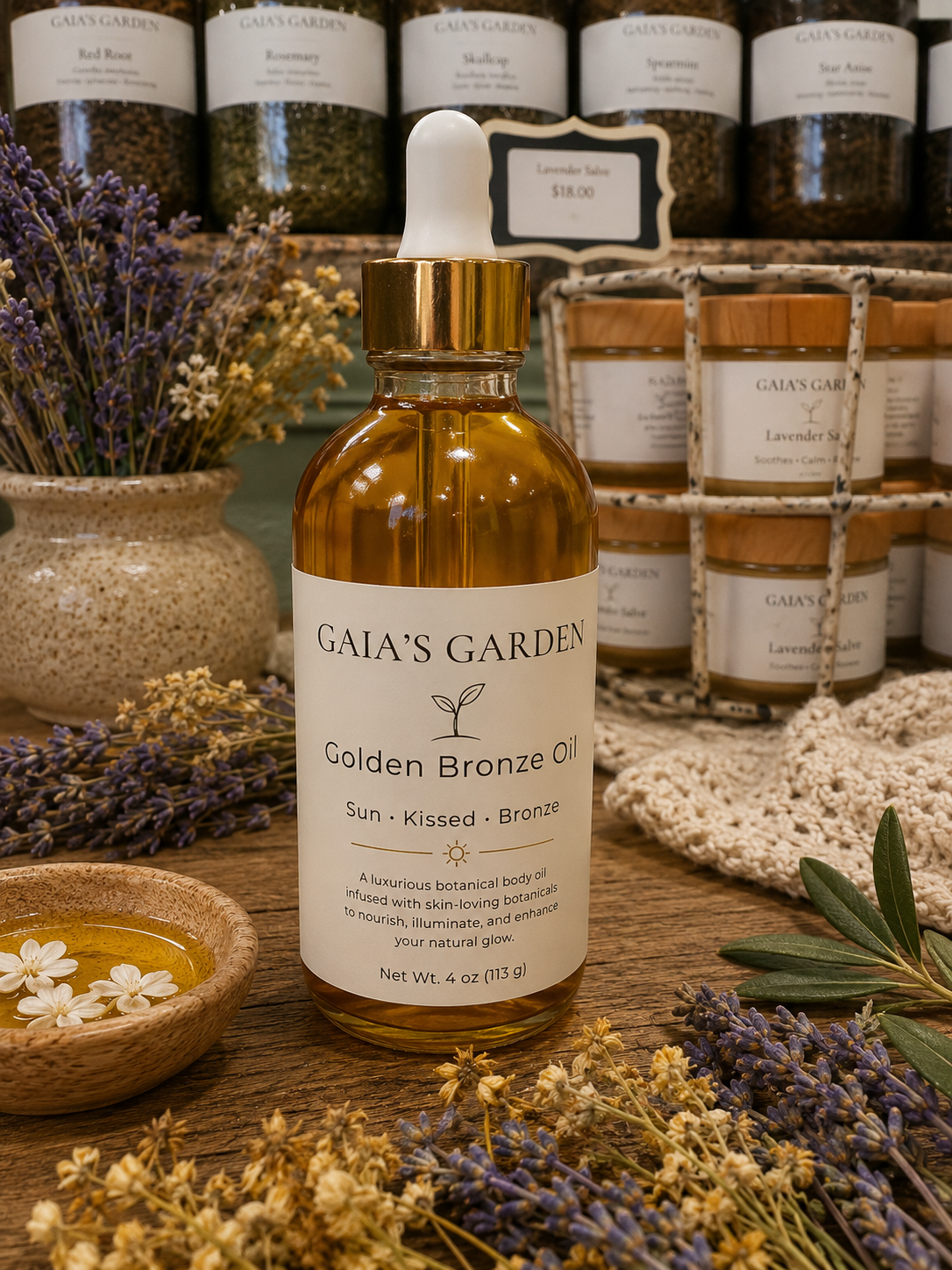 Golden Bronze Oil