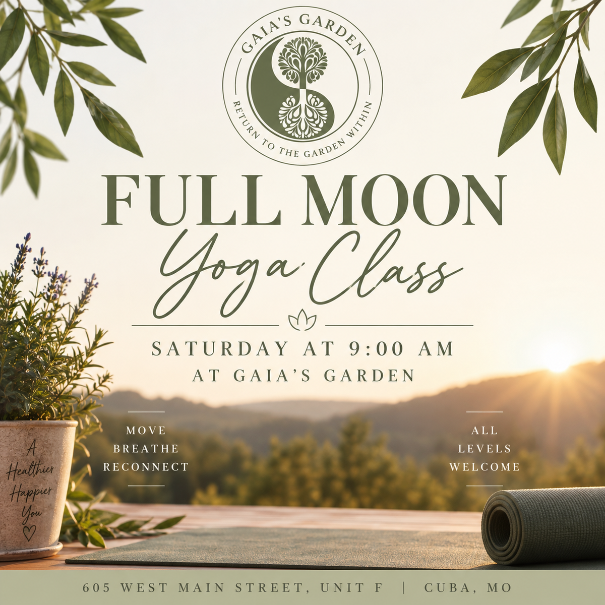 Full Moon Yoga Flow