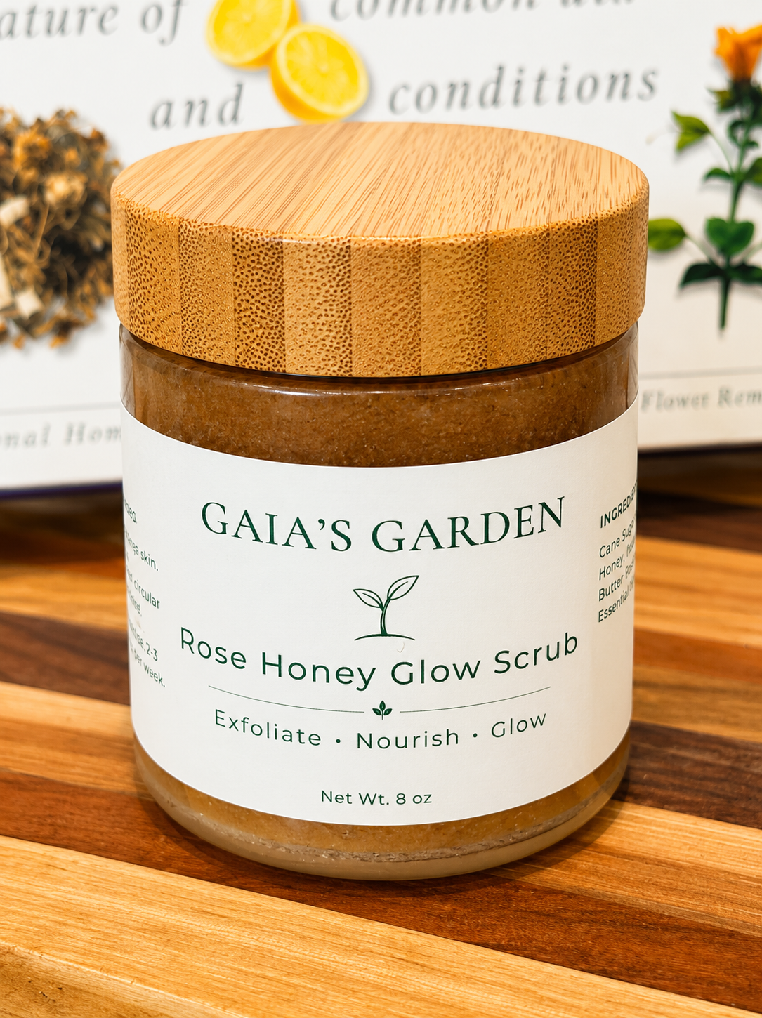 Rose Honey Glow Scrub