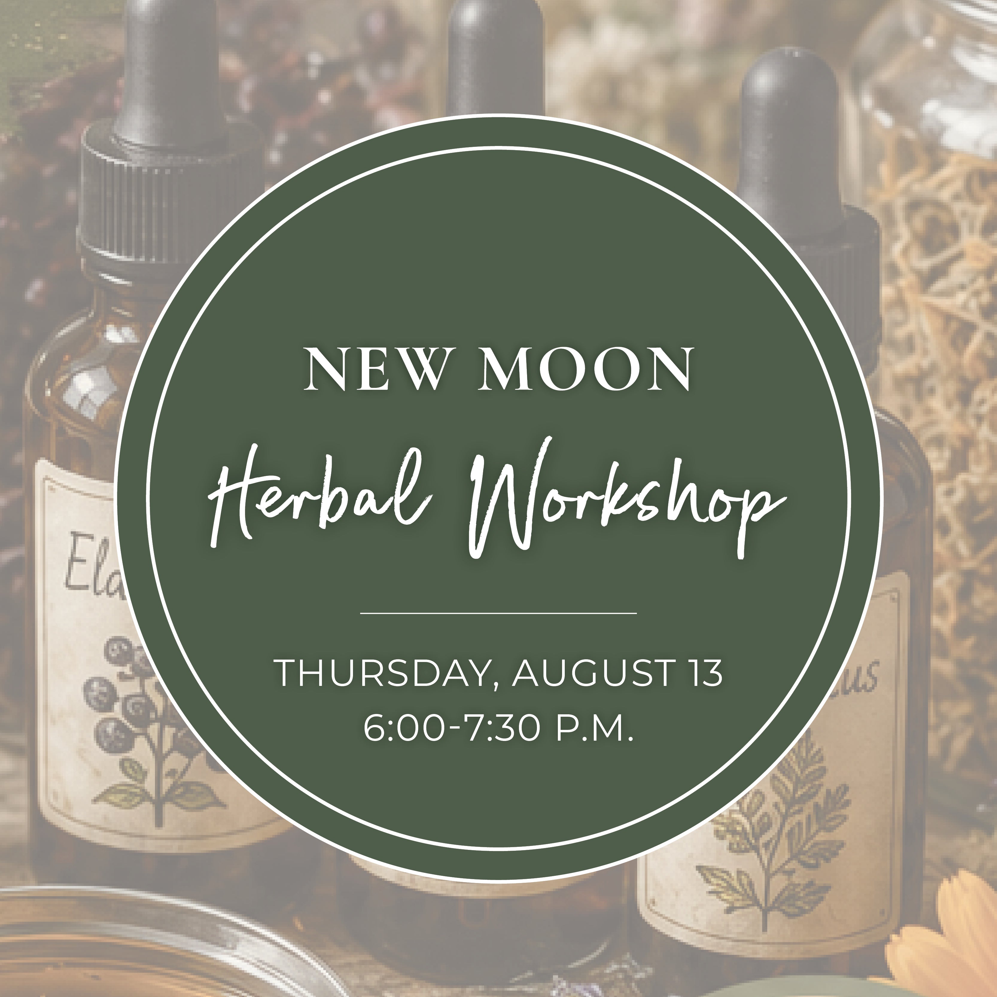 Crafting Herbal Remedies - Exploring Moon Cycles & Traditional Herbalism